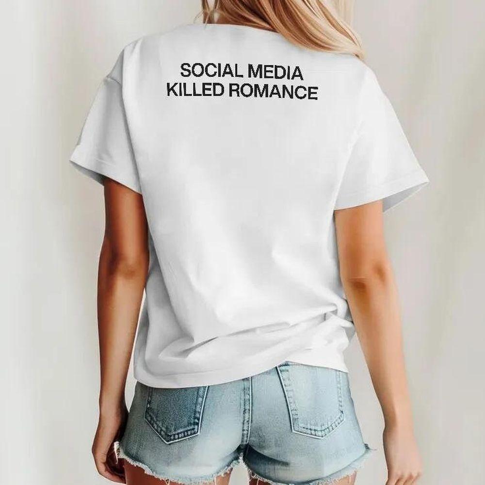 Social Media Killed Romance Vuitino Merch Social Media Killed Romance Vuitino Merch